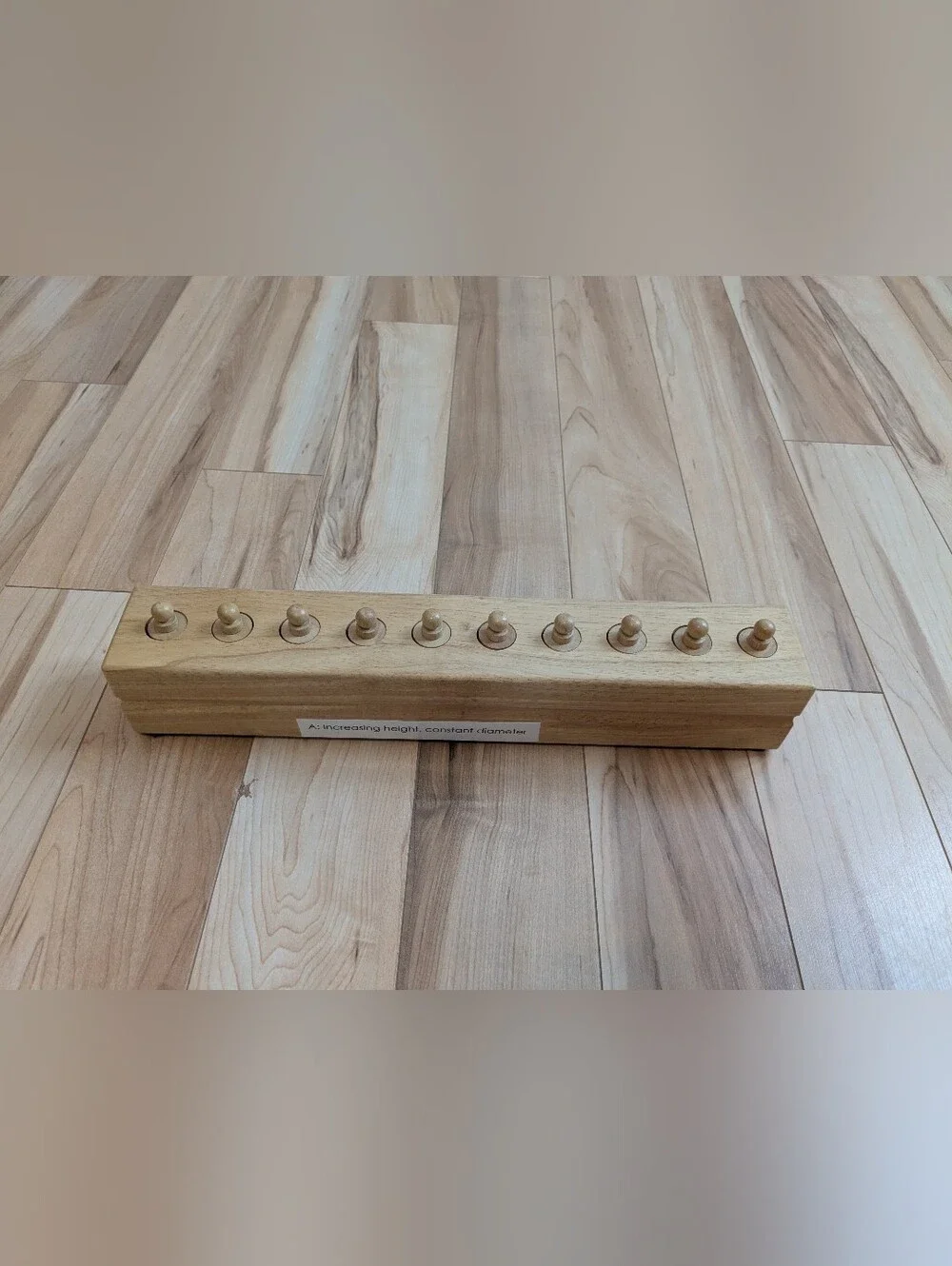 Montessori Cylinder Blocks